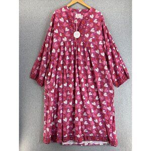 Victoria Dunn‎ Valentine Galentine East Bay Dress Love Vine Womens Size 3X NWT